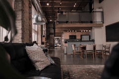 Modern apartment building exterior